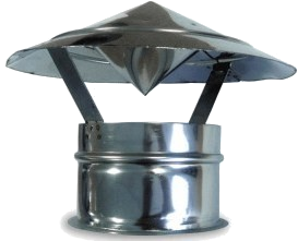 CHAPEU T/CHINES S/ABA GALV.150MM