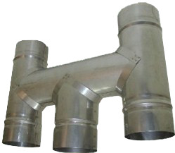 H P/TELHADO           GALVANIZADO 250MM
