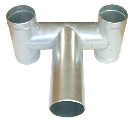 H P/PAREDE            GALVANIZADO 100MM&