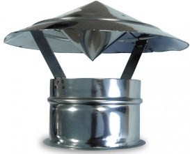 CHAPEU T/CHINES S/ABA INOX 120MM