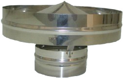 CHAPEU T/CHINES C/ABA INOX 200MM