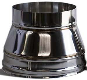 REDUC.CONCENTRICA INOX 150x125MM