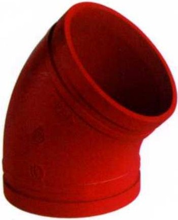 JOELHO 45o RANHURADO 120  4″ D114,3PT#