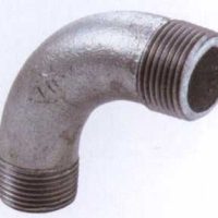 CURVA MACHO 90o GALV    4″  F003&