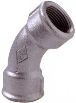 CURVA FEMEA 45o GALV 1.1/2″ F041