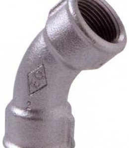 CURVA FEMEA 45o GALVANIZADA 2.1/2″ F041
