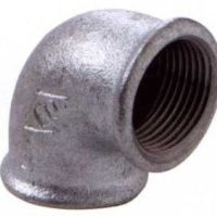 JOELHO SIMPL.90o GALVANIZADO   5″  F090