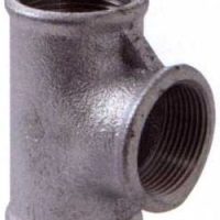 TE SIMPLES 90o GALVANIZADO     2″  F130