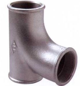 TE 90 RAMAL CURVO GALVANIZADO 3/4″ F131&