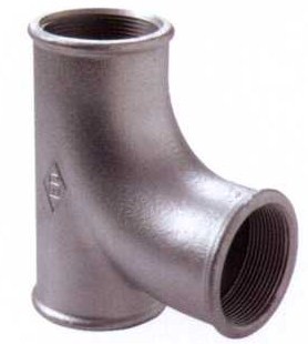 TE 90 RAMAL CURVO GALVANIZADO 11/2 F131&
