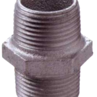 CASQUILHO DUPLO GALVANIZADO   1/8″ F280