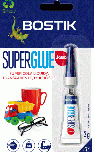 COLA SUPERGLUE LIQ.CIANOACRIL.3GR&