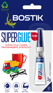COLA SUPERGLUE LIQ.CIANOACRIL.3GR&