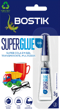COLA SUPERGLUE GEL CIANOACRIL.3GR&