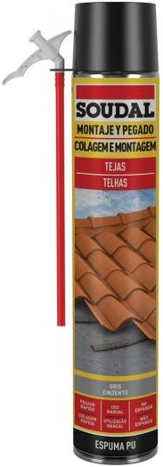 118838 ESPUMA CINZ.MANUAL P/TELHAS 750ML