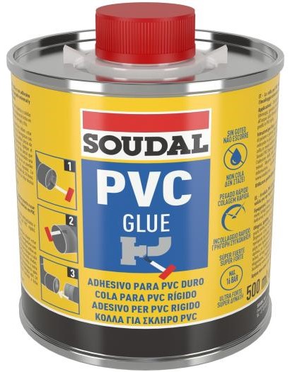 127371 COLA PVC TRANSPAR.C/PINCEL 500ML