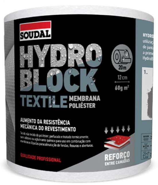 160369 HYDROBLOCK TEXTILE BR.RL.12CMx20#