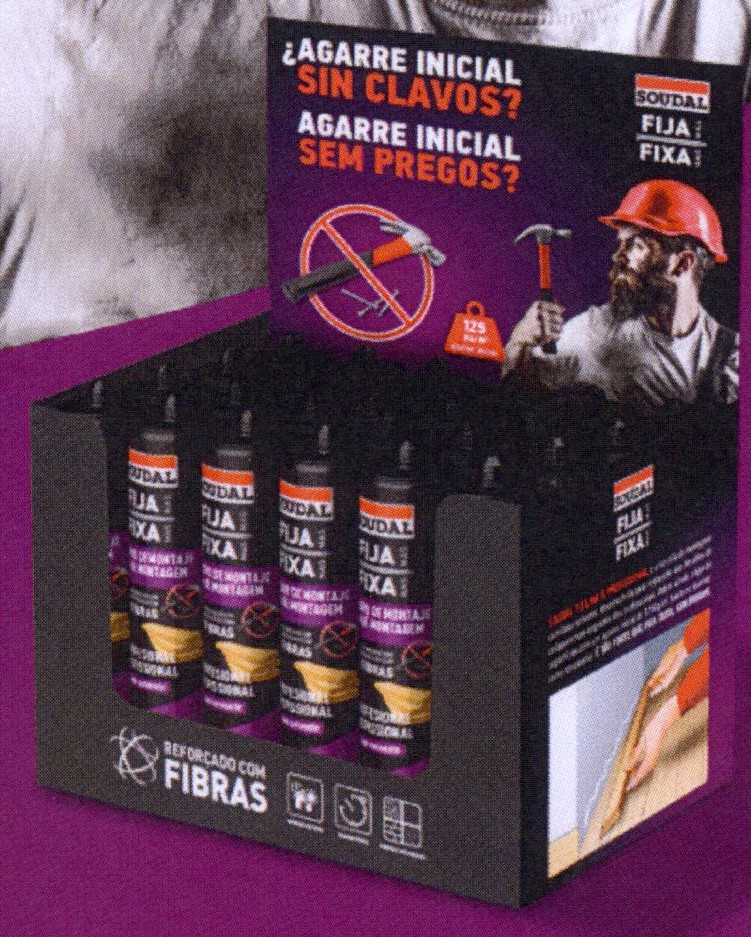 EXPOSITOR VAZIO FIXA MAIS P/BALCAO     &