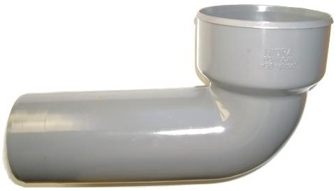 CURVA  SANITA 87o 30′ PVC     90-D