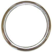 ARO P/TAMPA PVC CROMADO      125-D