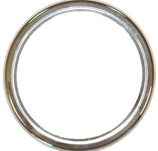 ARO P/TAMPA PVC CROMADO  125-D