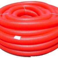 TUBO CORRUGADO VERMELHO (ROLO 50M) 40MM$