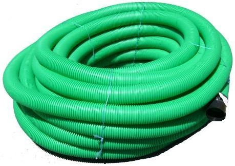 TUBO CORRUGADO VERDE    (VARA 6MT)125MM$
