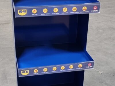EXPOSITOR VAZIO (WD-40) DE CHAO FIXO