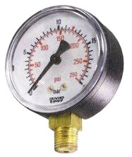 1126000358 MANOMETRO D63 INF.1/4″