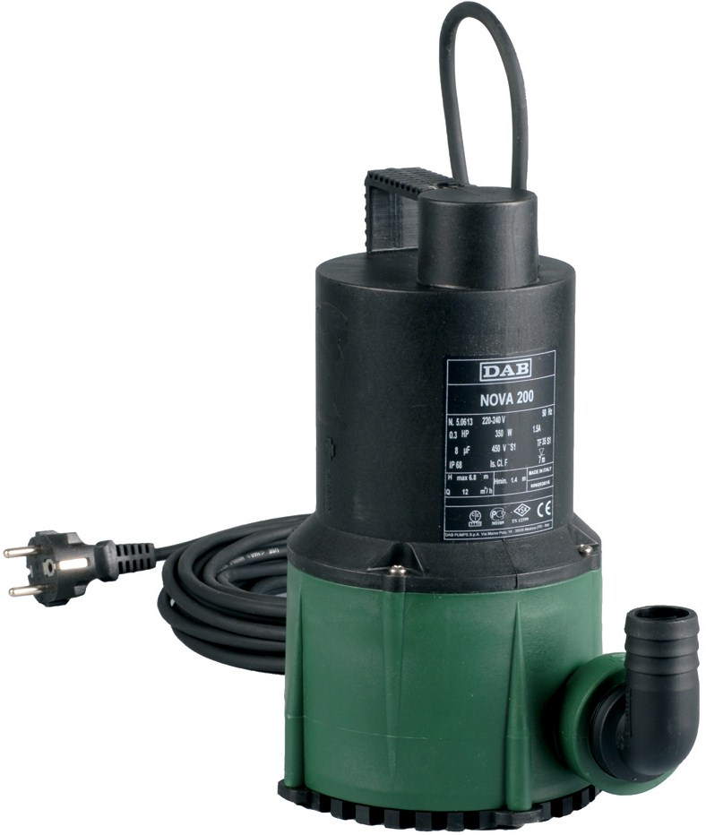 ELECTROB.PLAST.0,75CV NOVA 600MA