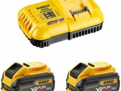 DCB118X2 CARREGADOR+2BATERIAS 54/18V 9AH