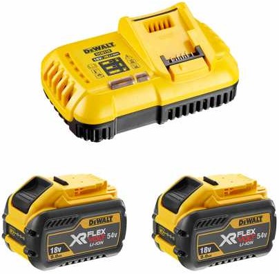 DCB118X2 CARREGADOR+2BATERIAS 54/18V 9AH