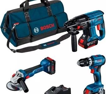0615990N29 KIT 18V GBH+GSB+GWS+CAR+3BAT&