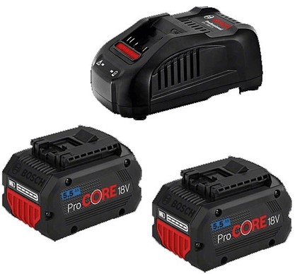 1600A0214C PROCORE SET 18V 2×5,5A&