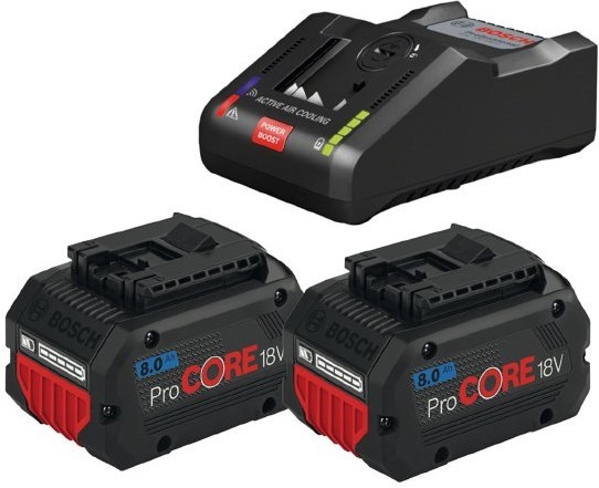 1600A016GP PROCORE SET 18V 2x8AH&
