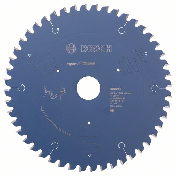 2608642530 DISCO MADEIRA 254x30MM-60D