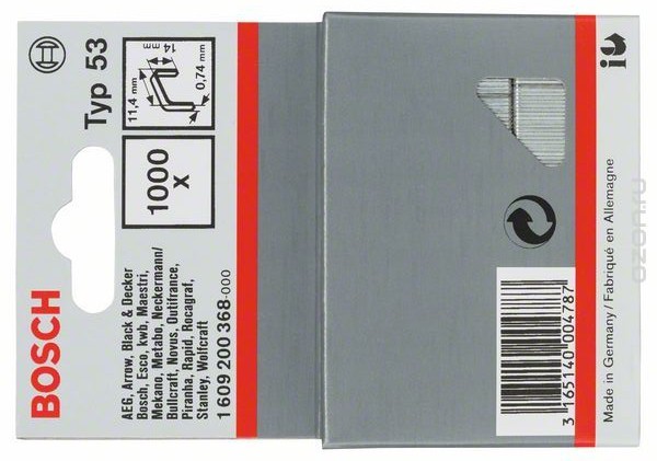 1609200326 CX.1000 AGRAFOS 11,4×6