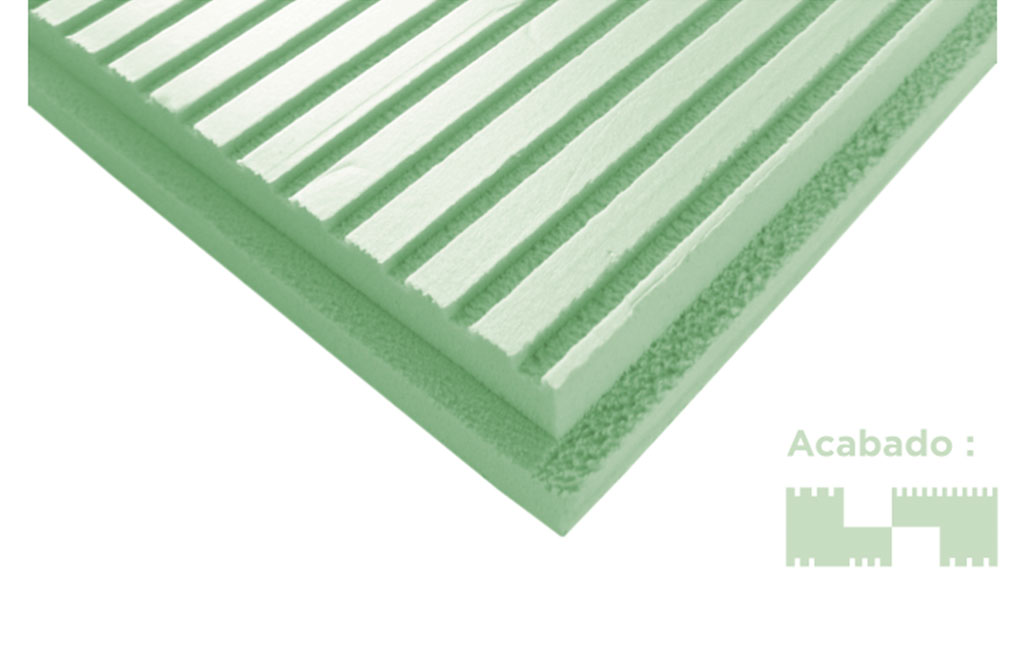 THERMOGREEN BT-RANHURADO   1250x600x60 $