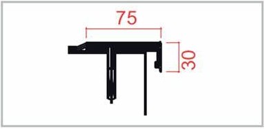 40329 PERFIL RIV ECO 30/80 C/3M#$