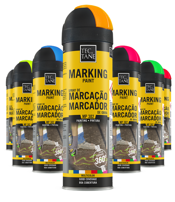MP302 SPRAY MARCACAO AZUL         500ML