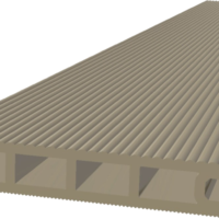 DEU01230CI REG.2300x140x24 CINZA$