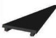 DEU23230 FECHO 2300x92x8 CINZA  $