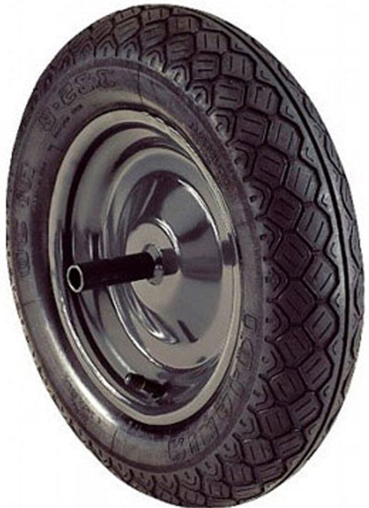 RODA PNEUMATICA 6PR P/CARRO MAO 380MM