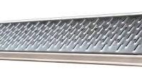 PRANCHA METALICA 2,15×0,40MT GALVANIZ.$