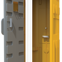 CABINE DE DUCHE  BUILDPOR AMARELO $