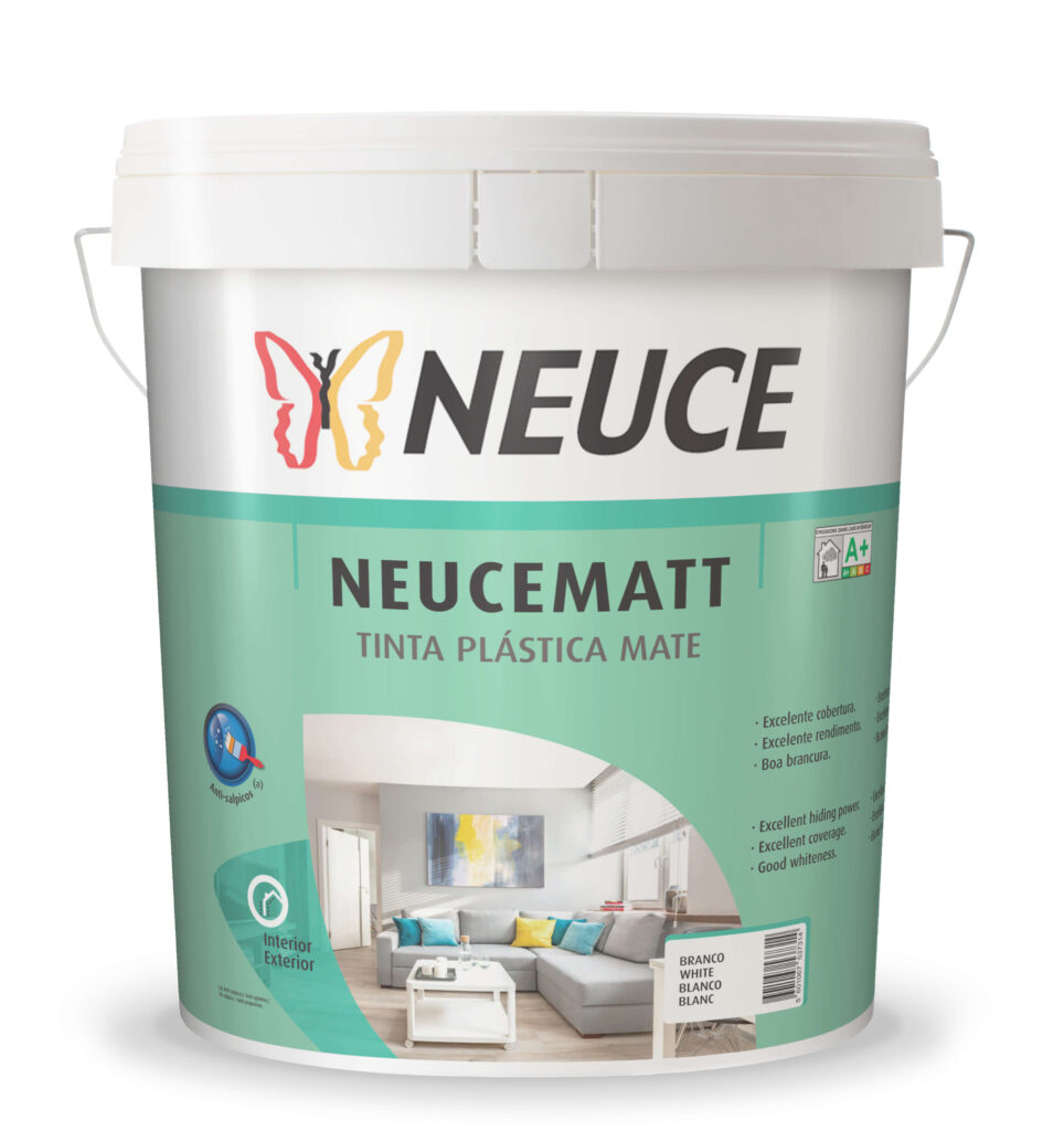 NEUCEMATT TINTA PLASTI.MATE BRANCO  15L