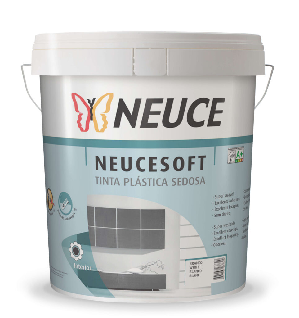 NEUCESOFT TINTA PLAST.  BRANC.1LT