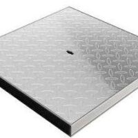 TAMPA RASA 511  A15 500x500MM GALV.