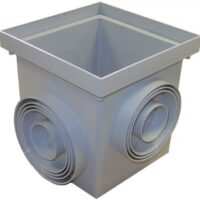 CAIXA ESGOTO C/GRELHA PP 30x30CM 1357TA