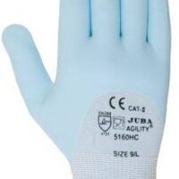 LUVA NITRIL AZUL U/GERA.5160HC/8